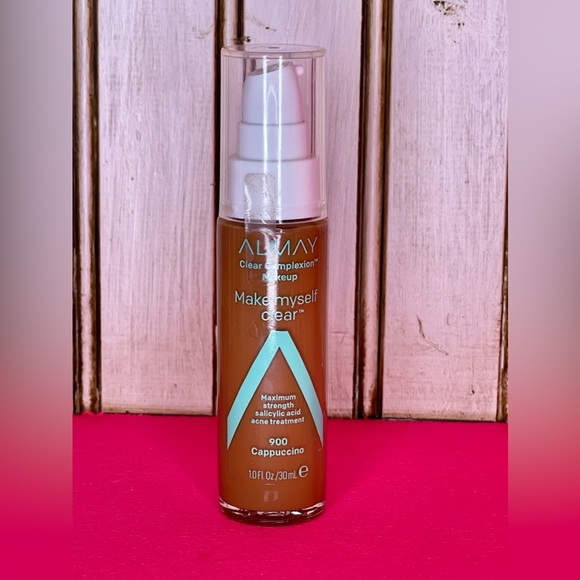 ALMAY Make Myself Clear Salicylic Acid Foundation •900 Cappuccino 5/$25 - Picture 2 of 15